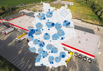 Neubau Entwicklung Logistikimmobilien Karte Q4 2018 web